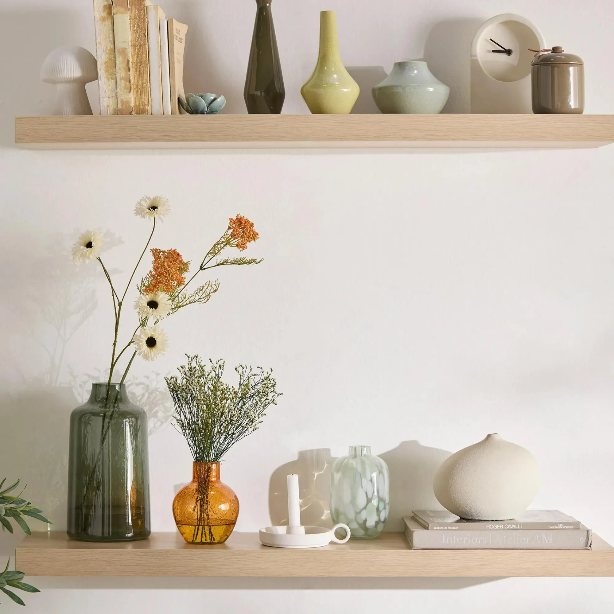 Bouclair Bubble Glass Table Vase* Modern Decorative Vases|Home Decorative Items & Objects