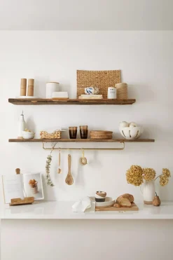 Bouclair Ceramic & Wood Butter Dish* Dinnerware|Kitchen & Dining Accessories