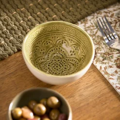 Bouclair Ceramic Bowl Artwork* Dinnerware