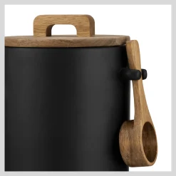 Bouclair Ceramic Coffee Jar with Spoon* Dinnerware