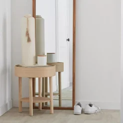 Bouclair Ceramic Floor Vase with Beaded Tassels* Modern Decorative Vases|Home Decorative Items & Objects