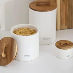 Bouclair Ceramic Flour Jar* Dinnerware|Kitchen & Dining Accessories