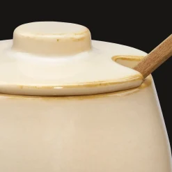 Bouclair Ceramic Jar with Spoon* Dinnerware|Kitchen & Dining Accessories