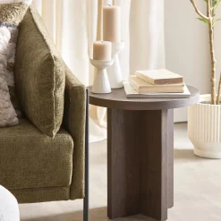 Bouclair Ceramic Pillar Holder* Home Decorative Items & Objects|Candles & Candle Stick Holders