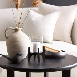 Bouclair Ceramic Table Vase with Handle* Modern Decorative Vases|Home Decorative Items & Objects