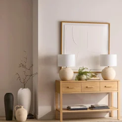 Bouclair Ceramic Table Vase with Handle* Modern Decorative Vases|Home Decorative Items & Objects