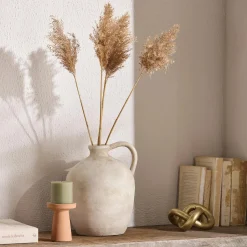 Bouclair Ceramic Table Vase with Handle* Modern Decorative Vases|Home Decorative Items & Objects