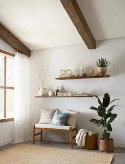 Bouclair Ceramic Table Vase with Rope on Handles* Modern Decorative Vases|Home Decorative Items & Objects