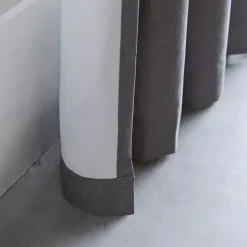 Bouclair Charcoal Chambray Blackout Curtain* Sheer Curtains & Window Sheer Panels|Blackout Window Curtains