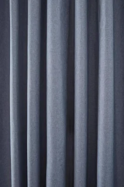 Bouclair Charcoal Chambray Blackout Curtain* Sheer Curtains & Window Sheer Panels|Blackout Window Curtains