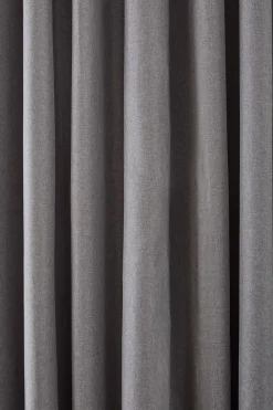 Bouclair Charcoal Chambray Blackout Curtain* Sheer Curtains & Window Sheer Panels|Blackout Window Curtains