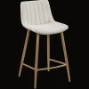 Bouclair Chita Fabric and Metal Bar Stool* Furniture Accessories|Bar & Counter Stools