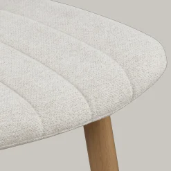 Bouclair Chita Fabric and Metal Bar Stool* Furniture Accessories|Bar & Counter Stools