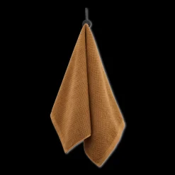 Bouclair Cognac Textured Hand Towel* Bath Towels