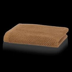 Bouclair Cognac Textured Washcloth* Bath Towels