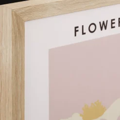 Bouclair Colorful Flowers Framed Art* Printed & Photography Wall Art Canvases