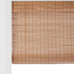 Bouclair Cordless Tahiti Bamboo Roman Shade* Window Blinds & Shades