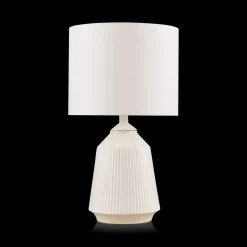 Bouclair Cream Ceramic Table Lamp* Table Lamps