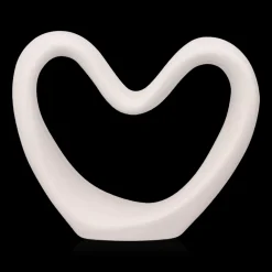Bouclair Cream Decorative Ceramic Heart* Home Decorative Items & Objects