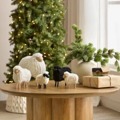 Bouclair Decorative Sheep* Christmas Decorative Objects