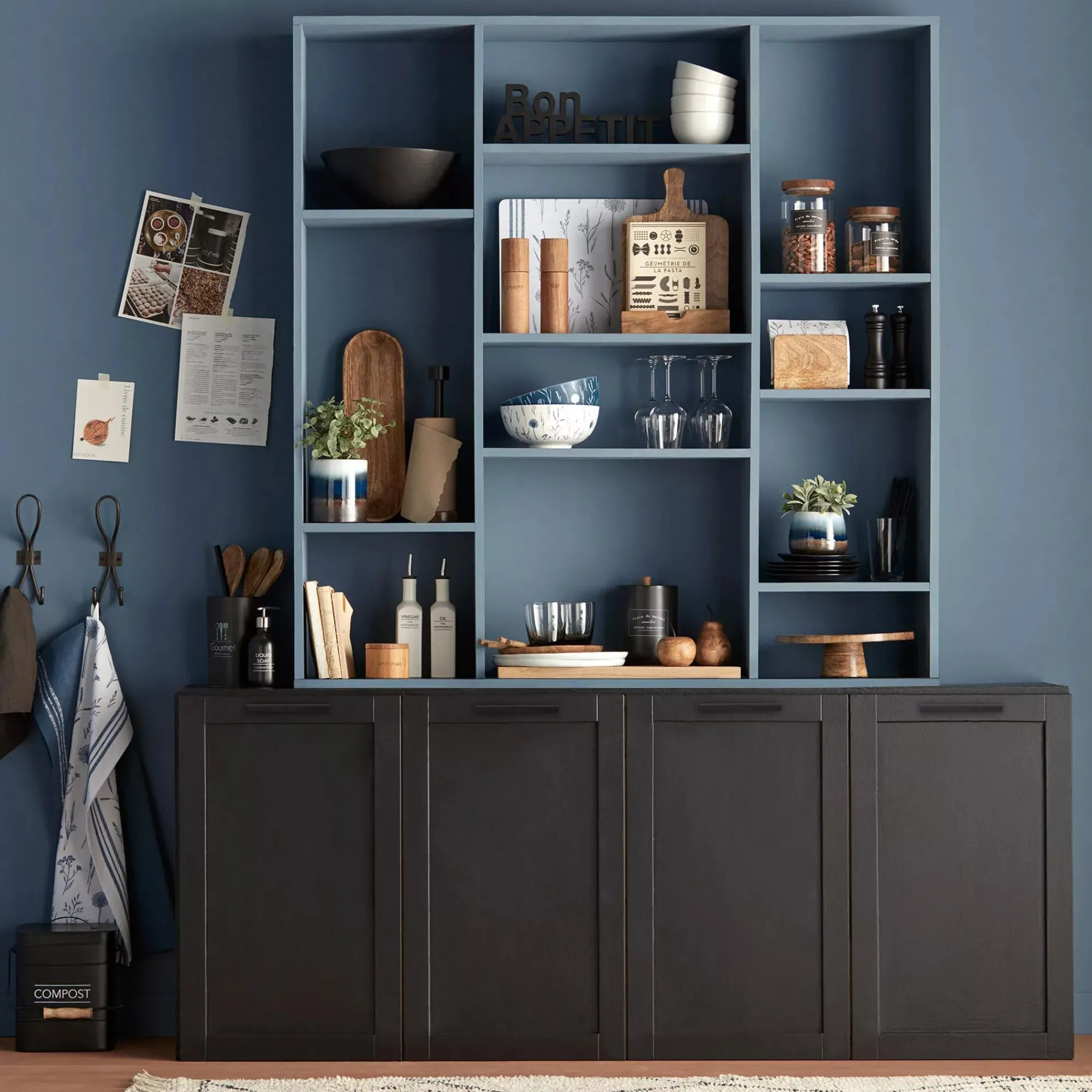 Bouclair Decorative Words Bon Appetit 36 x 14.25 cm.* Dinnerware|Kitchen & Dining Accessories