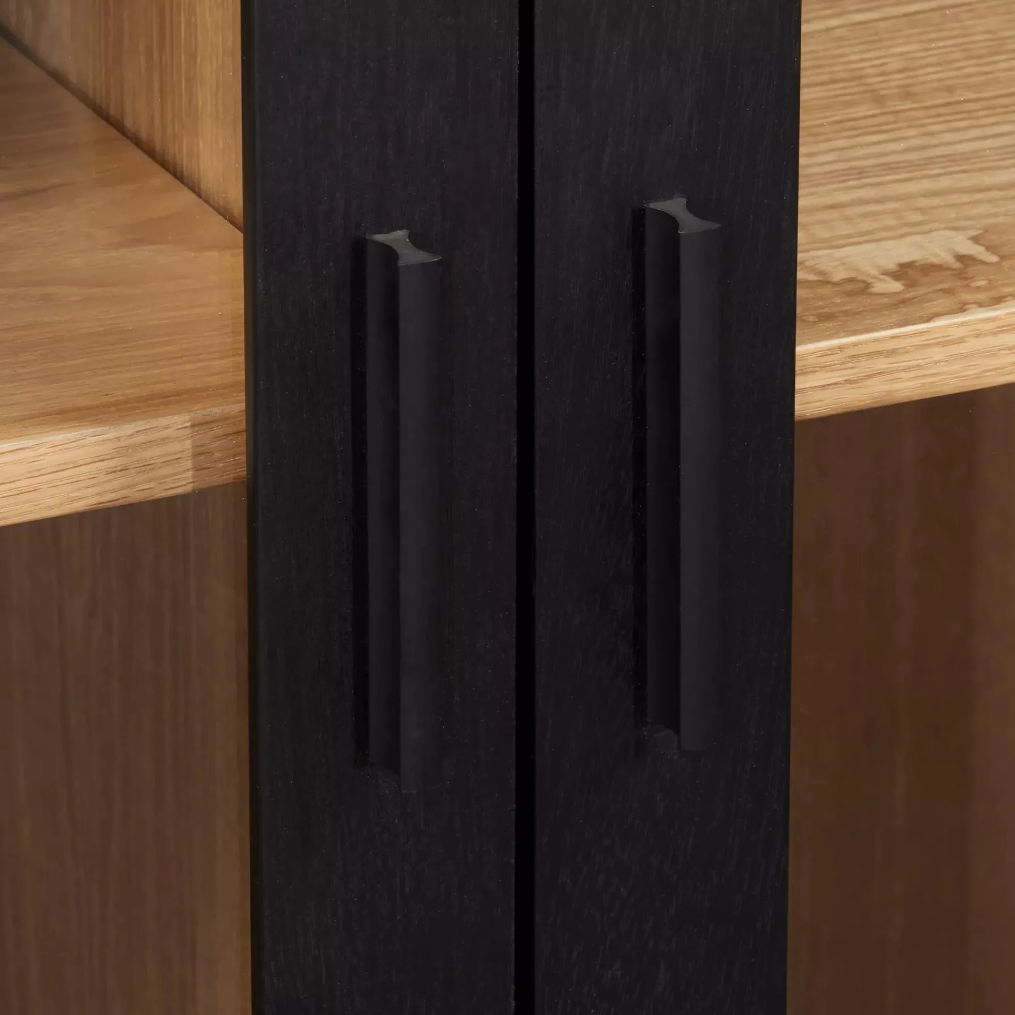 Bouclair 3-Door Black Wooden Buffet* Furniture Accessories|Buffet Tables & Credenzas