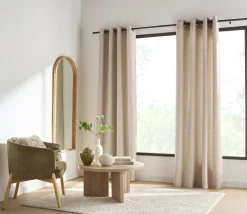 Bouclair Drew Panel Curtain* Sheer Curtains & Window Sheer Panels|Room Darkening & Light Filtering Curtains