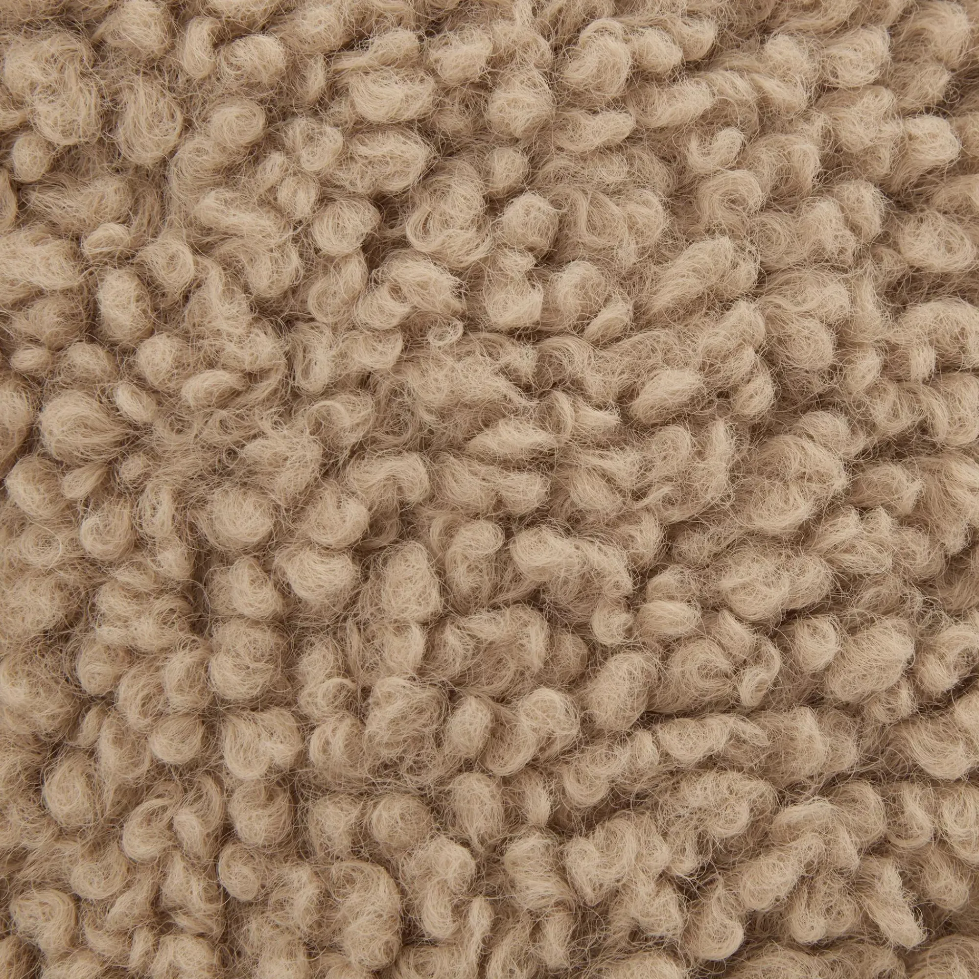 Bouclair Emery Brown Teddy Throw Pillow* Nursery Throw Pillows