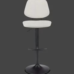 Bouclair Fabric and Metal Adjustable Counter Stool* Furniture Accessories|Bar & Counter Stools