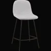 Bouclair Fabric and Metal Bar Stool* Furniture Accessories|Bar & Counter Stools