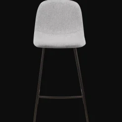 Bouclair Fabric and Metal Bar Stool* Furniture Accessories|Bar & Counter Stools