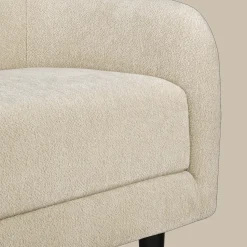 Bouclair Fabric and Metal Bench* Entryway Benches Ottomans And Poufs|Ottomans & Benches