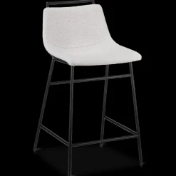 Bouclair Fabric and Metal Counter Stool* Bar & Counter Stools|Modern Bar & Counter Stools