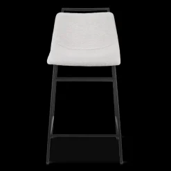 Bouclair Fabric and Metal Counter Stool* Bar & Counter Stools|Modern Bar & Counter Stools
