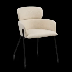 Bouclair Fabric and Metal Dining Chair* Furniture Accessories|Dining Chairs