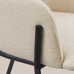 Bouclair Fabric and Metal Dining Chair* Furniture Accessories|Dining Chairs