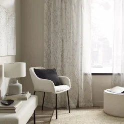 Bouclair Fabric and Metal Dining Chair* Furniture Accessories|Dining Chairs