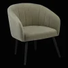 Bouclair Fabric and Metal Wood Effect Accent Chair* Accent Chairs