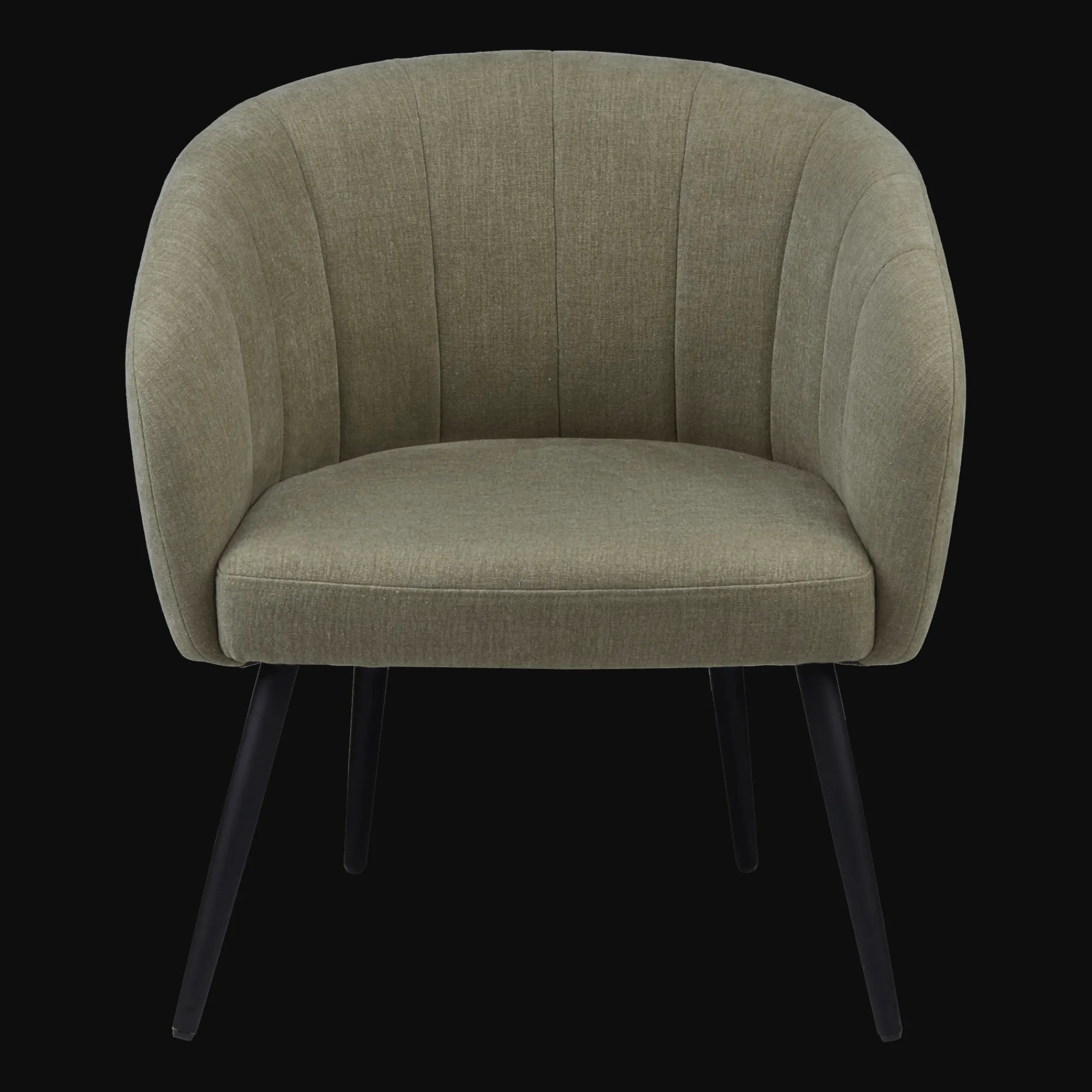 Bouclair Fabric and Metal Wood Effect Accent Chair* Accent Chairs