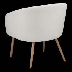 Bouclair Fabric and Metal Wood Effect Accent Chair* Accent Chairs