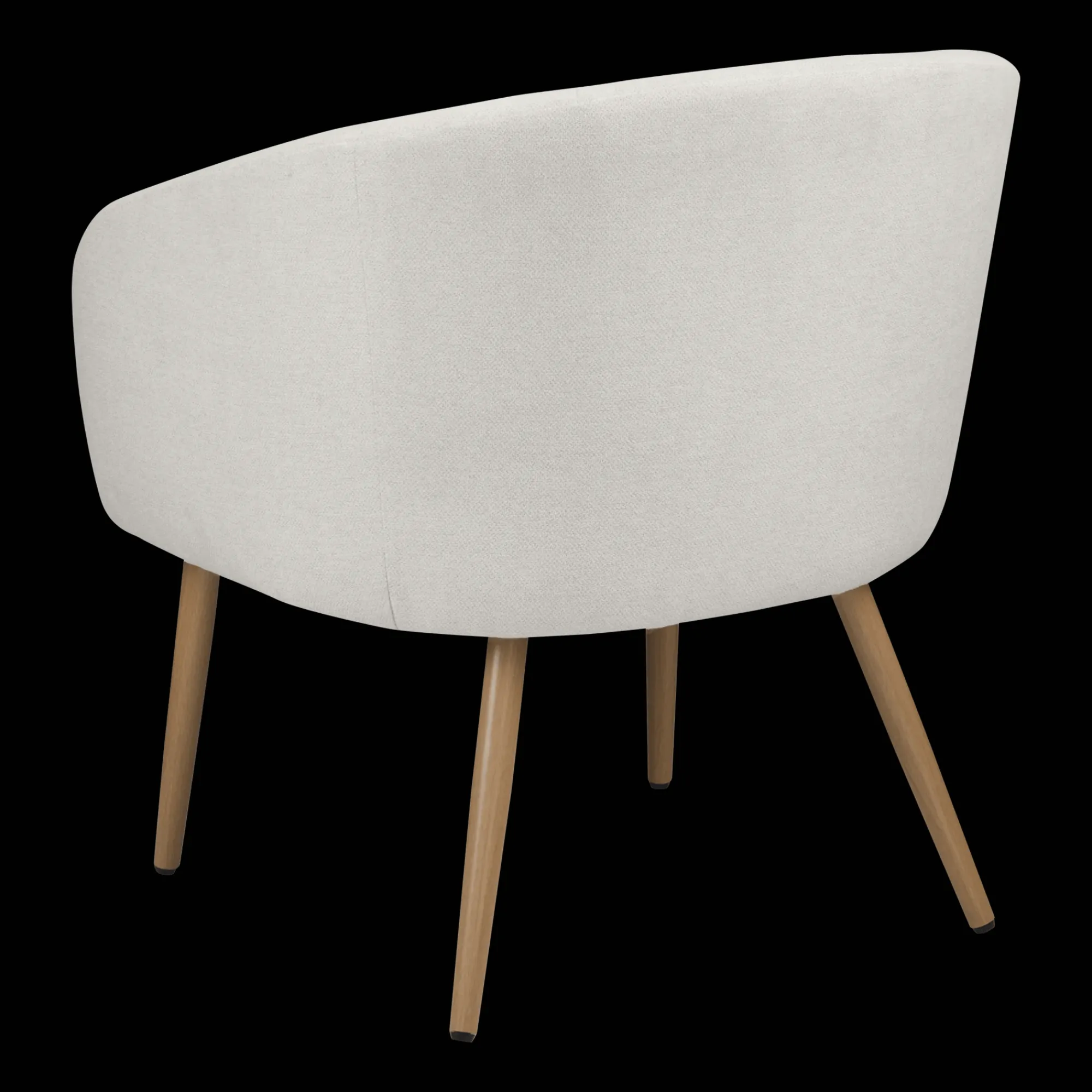 Bouclair Fabric and Metal Wood Effect Accent Chair* Accent Chairs