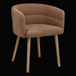 Bouclair Fabric and Wood Accent Chair* Furniture Accessories|Dining Chairs