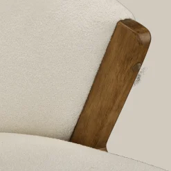 Bouclair Fabric and Wood Accent Chair* Accent Chairs & Sofas|Accent Chairs