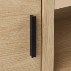 Bouclair Fabric and Wood Bench with Shoe Rack and Storage* Entryway Benches Ottomans And Poufs|Ottomans & Benches