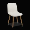 Bouclair Fabric and Wood Dining Chair* Furniture Accessories|Dining Chairs