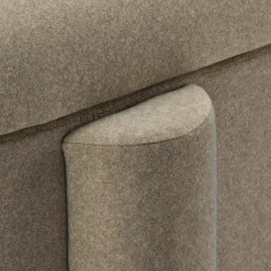 Bouclair Fabric Ottoman with Storage* Entryway Benches Ottomans And Poufs|Ottomans & Benches