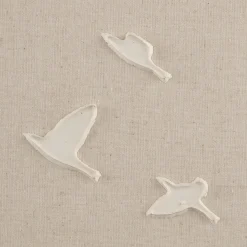 Bouclair Flock of Birds Oil Painted Framed Art* Oil Paintings