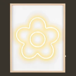 Bouclair Floral LED Neon Wall Decoration* Junior Wall Decor & Mirrors