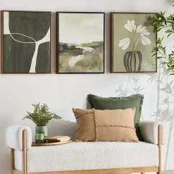 Bouclair Flowers in a Vase Framed Art* Printed & Photography Wall Art Canvases