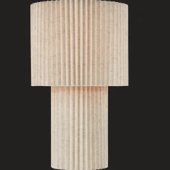 Bouclair Fold Linen Table Lamp* Table Lamps